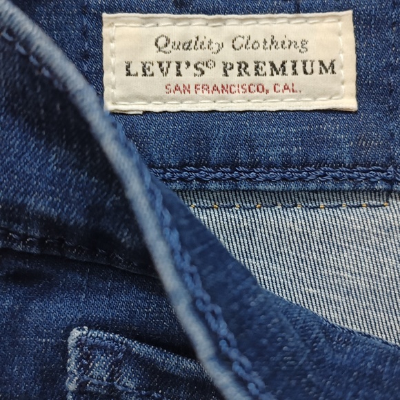 LEVI'S Blue Mile high Super skinny Jeans - Picture 13 of 15